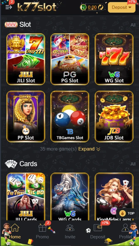 K77slot Game