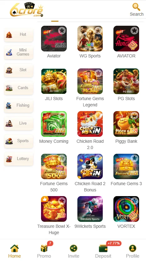 6crore Game