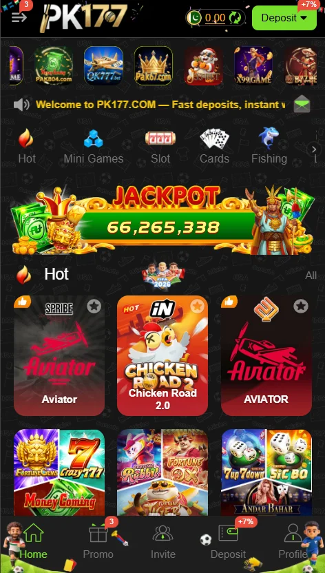 PK177 Game App