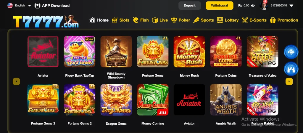 T7777 Game Download