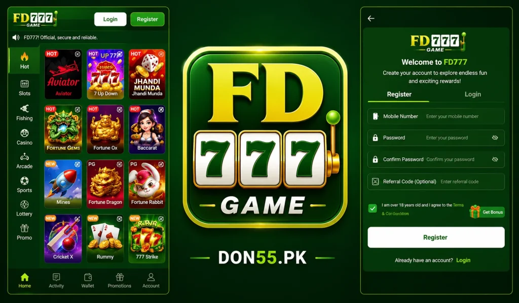 FD777 Game App
